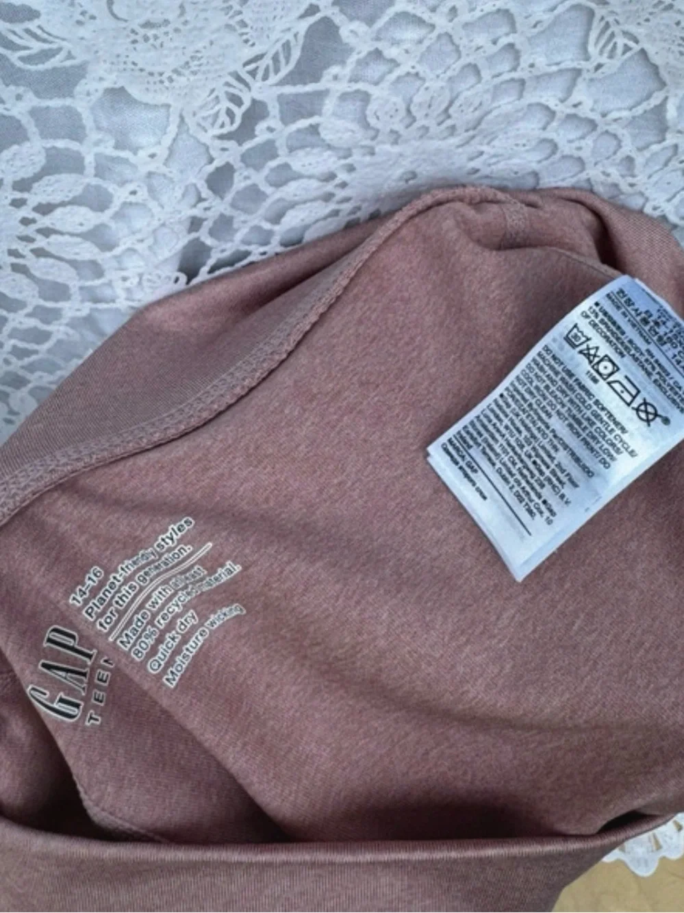 GAP Teen Flare Bottom Active Leggings